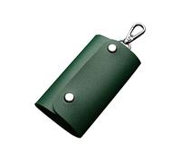étui Clés Voiture,iSpchen Pochette Porte-Clés Cuir Mini Pochette Porte acile Etui Porte-Clé Étui à Clés avec 6 Crochet Car Key Case Sac à Clés Étui Porte tuis Porte-Clés Homme Femme