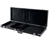 Etui Coffre de Guitare Electrique Professionnel Compartiment de Rangement Noir