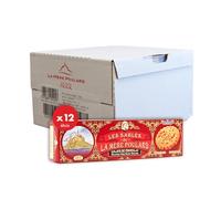 Étui Collector de Sablé Chocolat 125g - Lots de 12 étuis - Biscuiterie La Mère Poulard