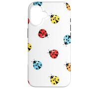 Étui coloré à Motif de Coccinelle pour Un Cadeau d'art Coque pour iPhone 16