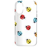 Étui coloré à Motif de Coccinelle pour Un Cadeau d'art Coque pour iPhone 17