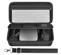 Étui compatible Apple 2024 Mac mini M4/M4 Pro, ordinateur de bureau, convient clavier, souris magique, chargeur et accessoires (boîte uniquement) - Noir