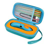 Étui compatible avec 3Doodler Start+ Essentials (2022) pour stylos 3D pour enfants, support de rangement pour recharge de filament d'impression et chargeur micro-USB (boîte uniquement)
