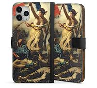 Etui Compatible avec Apple iPhone 11 Pro Max Etui Folio Etui magnetique France Peinture Révolution