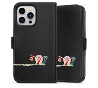 Etui Compatible avec Apple iPhone 13 Pro Etui Folio Etui magnetique Gary Bob l'éponge Produit sous Licence Officielle