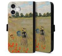 Etui Compatible avec Apple iPhone 16 Plus Etui Folio Etui magnetique Peinture ¼uvre d'art Monet