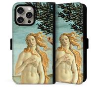 Etui Compatible avec Apple iPhone 16 Pro Etui Folio Etui magnetique Botticelli Peinture