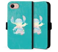 Etui Compatible avec Apple iPhone 16e 2025 Etui Folio Etui magnetique Lilo & Stitch Produit sous Licence Officielle Disney