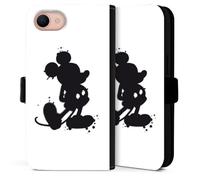 Etui Compatible avec Apple iPhone 16e 2025 Etui Folio Etui magnetique Mickey Produit sous Licence Officielle Disney