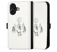 Etui Compatible avec Apple iPhone 17 Etui Folio Etui magnetique Avatar Le dernier maître de l'air Momo Produit sous Licence Officielle