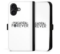 Etui Compatible avec Apple iPhone 17 Etui Folio Etui magnetique Black Panther Marvel Wakanda