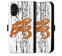 Etui Compatible avec Apple iPhone 17 Etui Folio Etui magnetique Kurama Naruto Shippuden Produit sous Licence Officielle