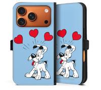 Etui Compatible avec Apple iPhone 17 Pro Etui Folio Etui magnetique Asterix Idefix Amour