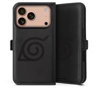 Etui Compatible avec Apple iPhone 17 Pro Etui Folio Etui magnetique Naruto Shippuden Konoha Shinobi