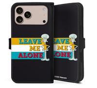 Etui Compatible avec Apple iPhone 17 Pro Max Etui Folio Etui magnetique Carlo Tentacule Motif de série Bob l'éponge