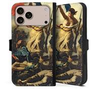 Etui Compatible avec Apple iPhone 17 Pro Max Etui Folio Etui magnetique France Peinture Révolution