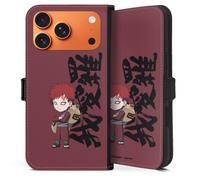 Etui Compatible avec Apple iPhone 17 Pro Max Etui Folio Etui magnetique Gaara Naruto Shippuden Articles pour Fans