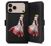 Etui Compatible avec Apple iPhone 17 Pro Max Etui Folio Etui magnetique Naruto Shippuden Hokage Sensei