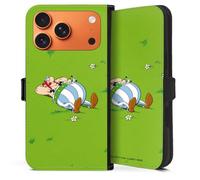 Etui Compatible avec Apple iPhone 17 Pro Max Etui Folio Etui magnetique Obelix Produit sous Licence Officielle Asterix