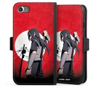 Etui Compatible avec Apple iPhone 8 Etui Folio Etui magnetique Naruto Shippuden Manga Série animée