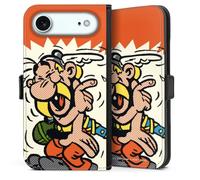 Etui Compatible avec Apple iPhone Air Etui Folio Etui magnetique Asterix Vintage Enfance