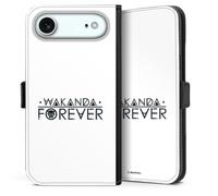 Etui Compatible avec Apple iPhone Air Etui Folio Etui magnetique Black Panther Marvel Wakanda