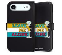 Etui Compatible avec Apple iPhone Air Etui Folio Etui magnetique Carlo Tentacule Motif de série Bob l'éponge