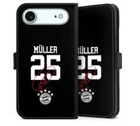 Etui Compatible avec Apple iPhone Air Etui Folio Etui magnetique FC Bayern Munich FCB Thomas Müller
