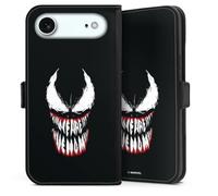 Etui Compatible avec Apple iPhone Air Etui Folio Etui magnetique Marvel Venom Produit sous Licence Officielle