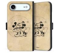 Etui Compatible avec Apple iPhone Air Etui Folio Etui magnetique Mickey Minnie Mouse Vintage