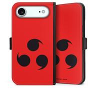 Etui Compatible avec Apple iPhone Air Etui Folio Etui magnetique Naruto Shippuden Sharingan Produit sous Licence Officielle