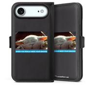 Etui Compatible avec Apple iPhone Air Etui Folio Etui magnetique Star Wars Déclaration The Child