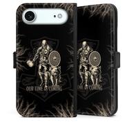 Etui Compatible avec Apple iPhone Air Etui Folio Etui magnetique Vikings Viking Motif de série