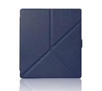 Étui Compatible avec Boox Page 7 Pouces la liseuse, Housse en Cuir PU avec Support, étui de Protection, Veille/réveil Automatique Intelligent(Dark Blue)