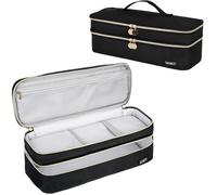 Étui Compatible avec Brosse Revlon Cheveux Soufflant,Dyson Airwrap Styler,Shark FlexStyle,Sac de Rangement pour Brosse ,Noir