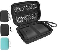 Étui Compatible Avec E10/Pristar P15/P21/Niimbot D110 Mini Imprimante Etiquette Autocollante Pochette Étiqueteuse Bluetooth Portable Label Printer Case(Boîte Uniquement)-Noir1