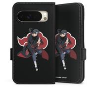 Etui Compatible avec Google Pixel 10 Etui Folio Etui magnetique Itachi Uchiha Produit sous Licence Officielle Naruto Shippuden
