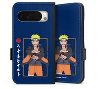 Etui Compatible avec Google Pixel 10 Etui Folio Etui magnetique Naruto Shippuden Produit sous Licence Officielle Série animée