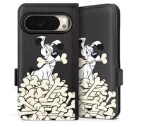 Etui Compatible avec Google Pixel 10 Pro Etui Folio Etui magnetique Asterix Enfance Idefix