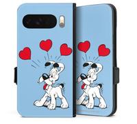 Etui Compatible avec Google Pixel 10 Pro XL Etui Folio Etui magnetique Asterix Idefix Amour