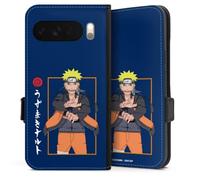 Etui Compatible avec Google Pixel 10 Pro XL Etui Folio Etui magnetique Naruto Shippuden Produit sous Licence Officielle Série animée