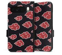Etui Compatible avec Google Pixel 10 Pro XL Etui Folio Etui magnetique Produit sous Licence Officielle Naruto Shippuden Akatsuki