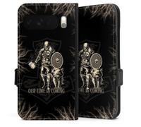 Etui Compatible avec Google Pixel 10 Pro XL Etui Folio Etui magnetique Vikings Viking Motif de série