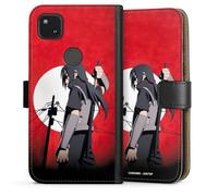 Etui Compatible avec Google Pixel 4a Etui Folio Etui magnetique Naruto Shippuden Manga Série animée