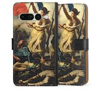 Etui Compatible avec Google Pixel 7 Pro Etui Folio Etui magnetique France Peinture Révolution