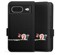 Etui Compatible avec Google Pixel 8 Etui Folio Etui magnetique Gary Bob l'éponge Produit sous Licence Officielle