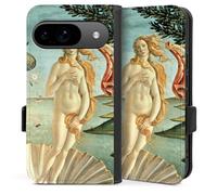 Etui Compatible avec Google Pixel 9 Pro Etui Folio Etui magnetique Botticelli Peinture