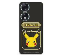 Étui compatible avec Honor 90 Officiel Pokémon Pikachu Jeu vidéo pour protéger votre téléphone portable Coque en silicone souple transparente avec licence officielle Pokémon