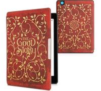 Étui Compatible Avec Kobo Aura One Coque-Étui À Rabat Magnétique Tablette Ereader Similicuir-Jaune-Orange-Rouge