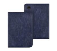 Étui Compatible avec Kobo Clara Colour/Color 6" 2024 N367 la liseuse, Smart Cover avec dragonne, Support et Mise en Veille Automatique. Coque de Protection(Dark Blue)